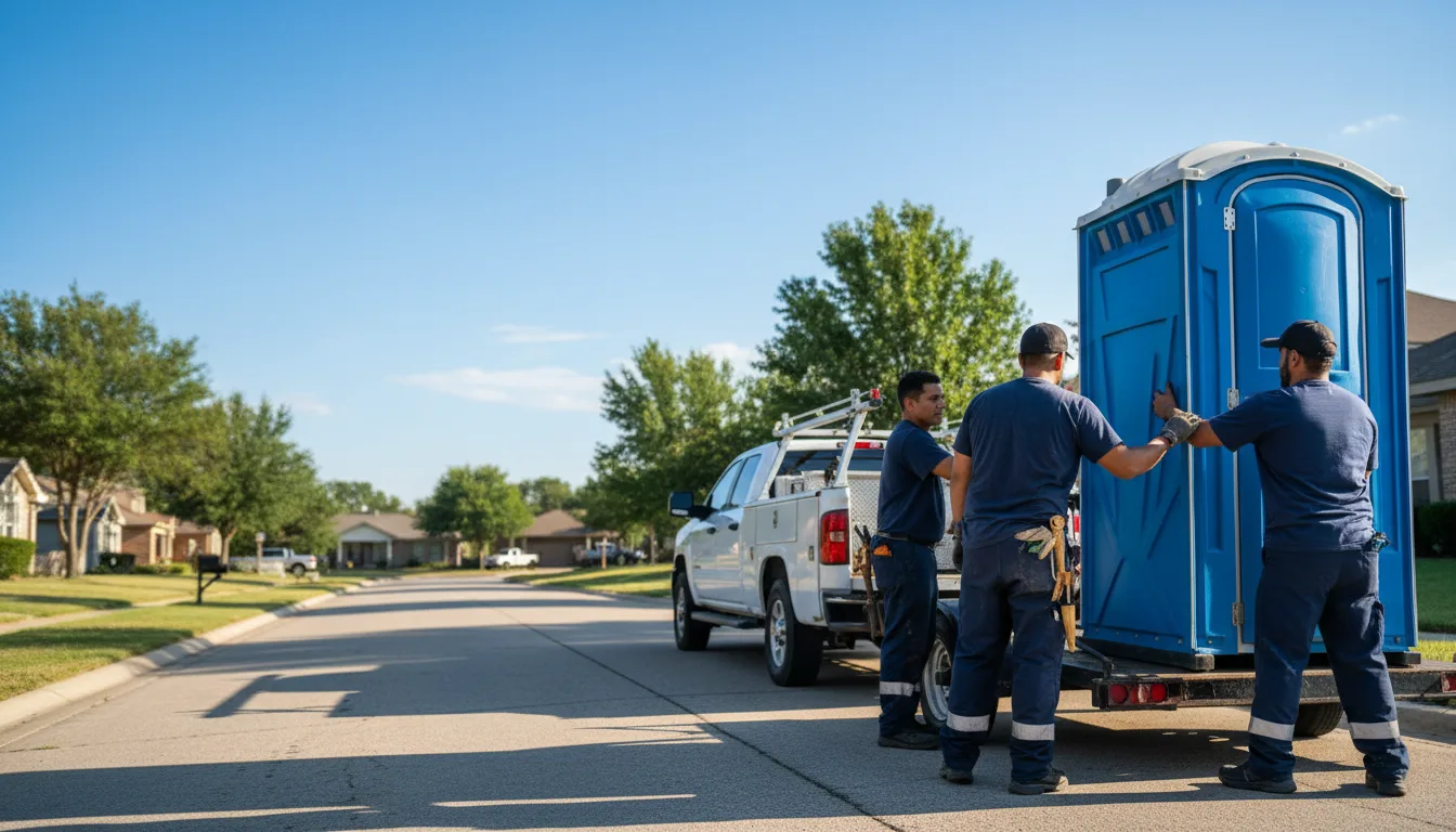 Portable Toilet Rental in Olpe, KS near me